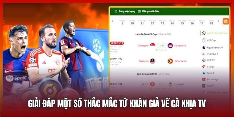 Giải đáp một số thắc mắc từ giả tưởng về Cà Khia TV